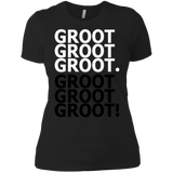 T-Shirts Black / X-Small Get over it Groot Women's Premium T-Shirt