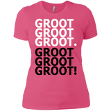 T-Shirts Hot Pink / X-Small Get over it Groot Women's Premium T-Shirt
