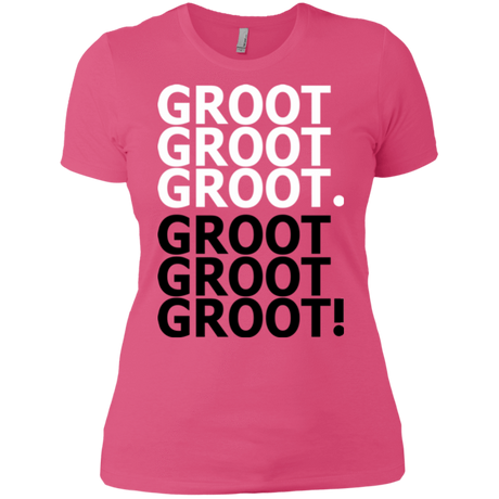 T-Shirts Hot Pink / X-Small Get over it Groot Women's Premium T-Shirt