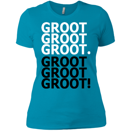 T-Shirts Turquoise / X-Small Get over it Groot Women's Premium T-Shirt