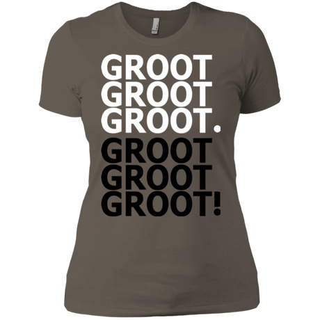 T-Shirts Warm Grey / X-Small Get over it Groot Women's Premium T-Shirt