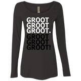 T-Shirts Vintage Black / Small Get over it Groot Women's Triblend Long Sleeve Shirt
