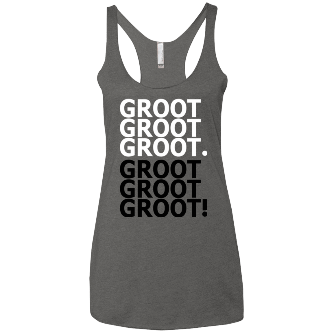 T-Shirts Premium Heather / X-Small Get over it Groot Women's Triblend Racerback Tank