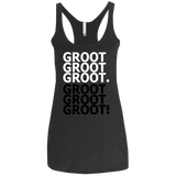 T-Shirts Vintage Black / X-Small Get over it Groot Women's Triblend Racerback Tank