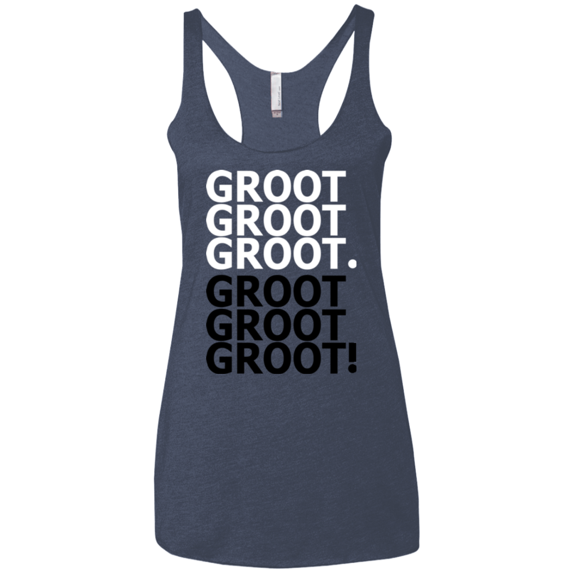 T-Shirts Vintage Navy / X-Small Get over it Groot Women's Triblend Racerback Tank