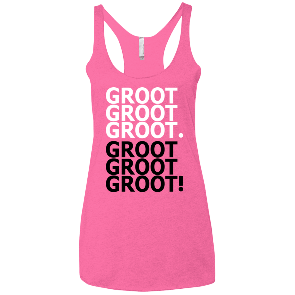 T-Shirts Vintage Pink / X-Small Get over it Groot Women's Triblend Racerback Tank