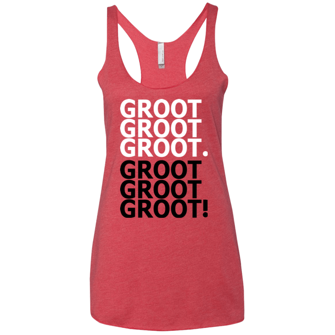 T-Shirts Vintage Red / X-Small Get over it Groot Women's Triblend Racerback Tank