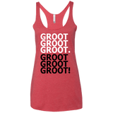 T-Shirts Vintage Red / X-Small Get over it Groot Women's Triblend Racerback Tank