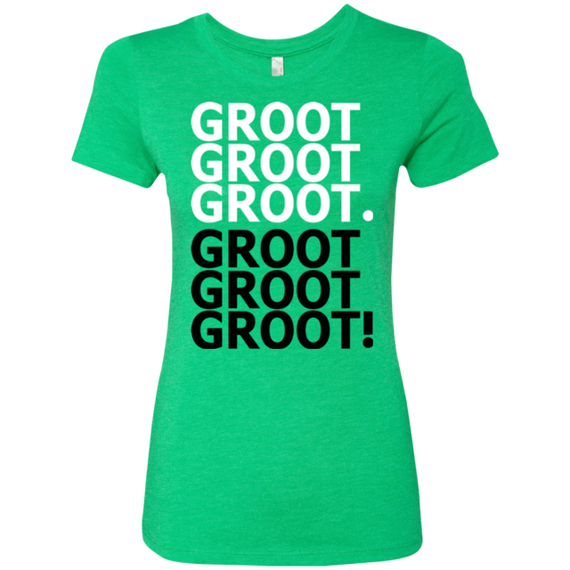 T-Shirts Envy / Small Get over it Groot Women's Triblend T-Shirt