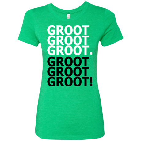 T-Shirts Envy / Small Get over it Groot Women's Triblend T-Shirt