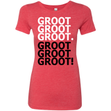 T-Shirts Vintage Red / Small Get over it Groot Women's Triblend T-Shirt