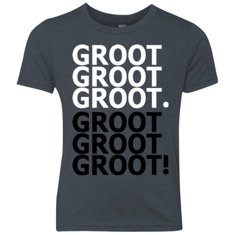 T-Shirts Vintage Navy / YXS Get over it Groot Youth Triblend T-Shirt