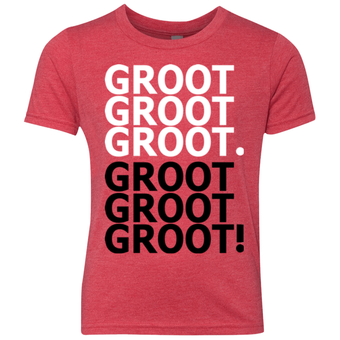 T-Shirts Vintage Red / YXS Get over it Groot Youth Triblend T-Shirt