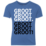 T-Shirts Vintage Royal / YXS Get over it Groot Youth Triblend T-Shirt