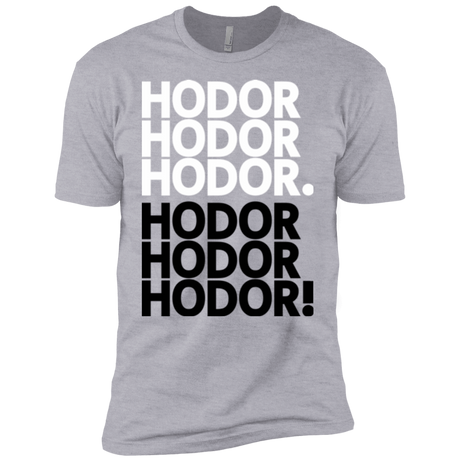 T-Shirts Heather Grey / YXS Get over it Hodor Boys Premium T-Shirt