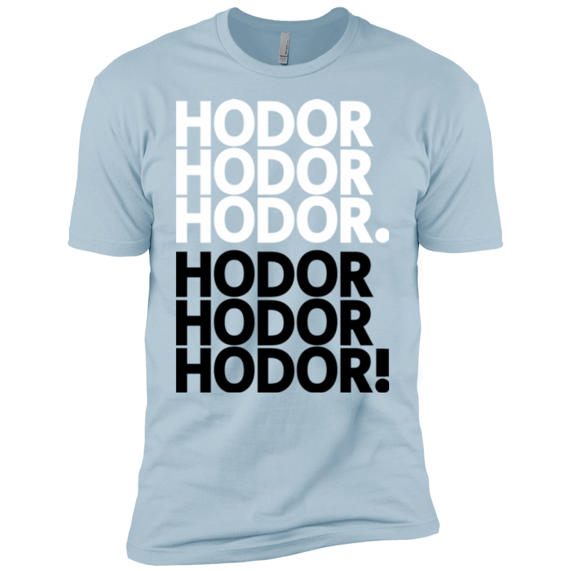 T-Shirts Light Blue / YXS Get over it Hodor Boys Premium T-Shirt