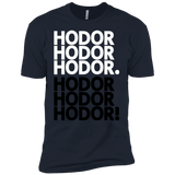 T-Shirts Midnight Navy / YXS Get over it Hodor Boys Premium T-Shirt