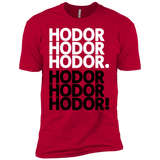 T-Shirts Red / YXS Get over it Hodor Boys Premium T-Shirt