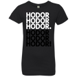 T-Shirts Black / YXS Get over it Hodor Girls Premium T-Shirt