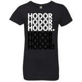 T-Shirts Black / YXS Get over it Hodor Girls Premium T-Shirt