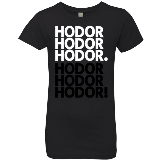 T-Shirts Black / YXS Get over it Hodor Girls Premium T-Shirt