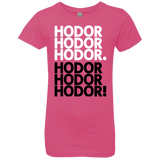 T-Shirts Hot Pink / YXS Get over it Hodor Girls Premium T-Shirt