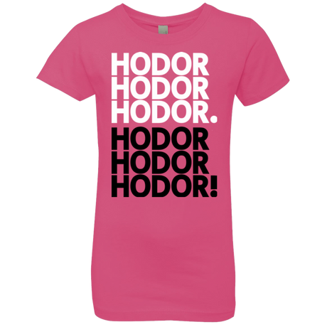 T-Shirts Hot Pink / YXS Get over it Hodor Girls Premium T-Shirt