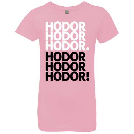 T-Shirts Light Pink / YXS Get over it Hodor Girls Premium T-Shirt