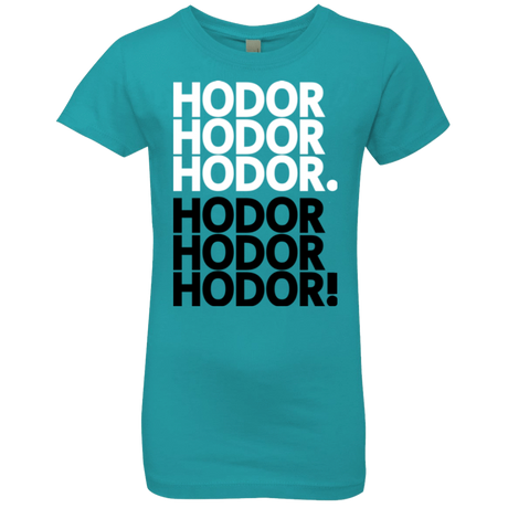 T-Shirts Tahiti Blue / YXS Get over it Hodor Girls Premium T-Shirt