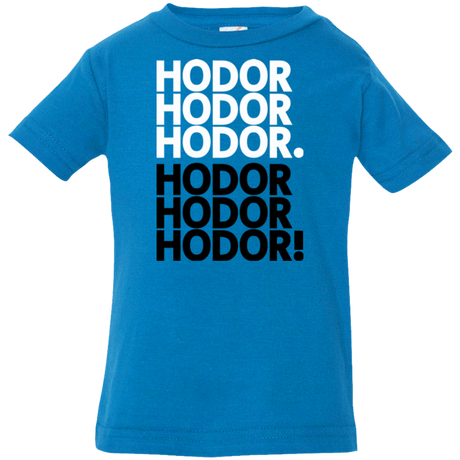 T-Shirts Cobalt / 6 Months Get over it Hodor Infant Premium T-Shirt