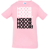 T-Shirts Pink / 6 Months Get over it Hodor Infant Premium T-Shirt
