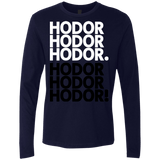 T-Shirts Midnight Navy / Small Get over it Hodor Men's Premium Long Sleeve