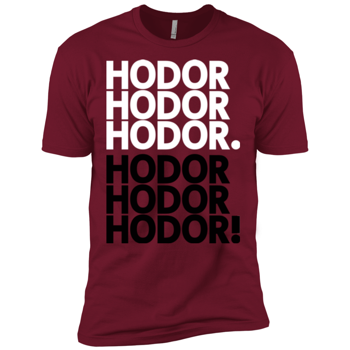 T-Shirts Cardinal / X-Small Get over it Hodor Men's Premium T-Shirt