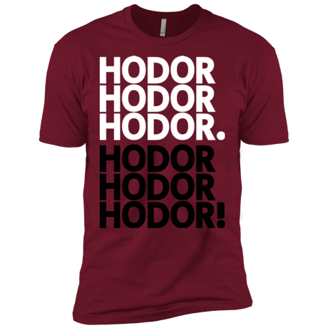 T-Shirts Cardinal / X-Small Get over it Hodor Men's Premium T-Shirt