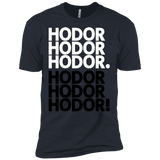 T-Shirts Indigo / X-Small Get over it Hodor Men's Premium T-Shirt