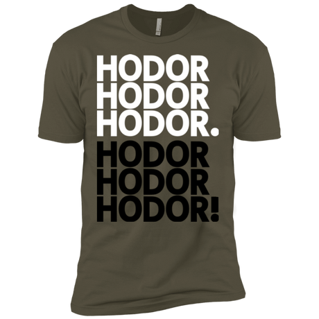 T-Shirts Military Green / X-Small Get over it Hodor Men's Premium T-Shirt