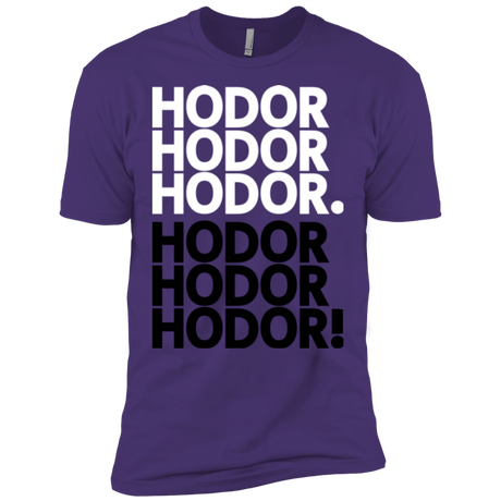 T-Shirts Purple / X-Small Get over it Hodor Men's Premium T-Shirt