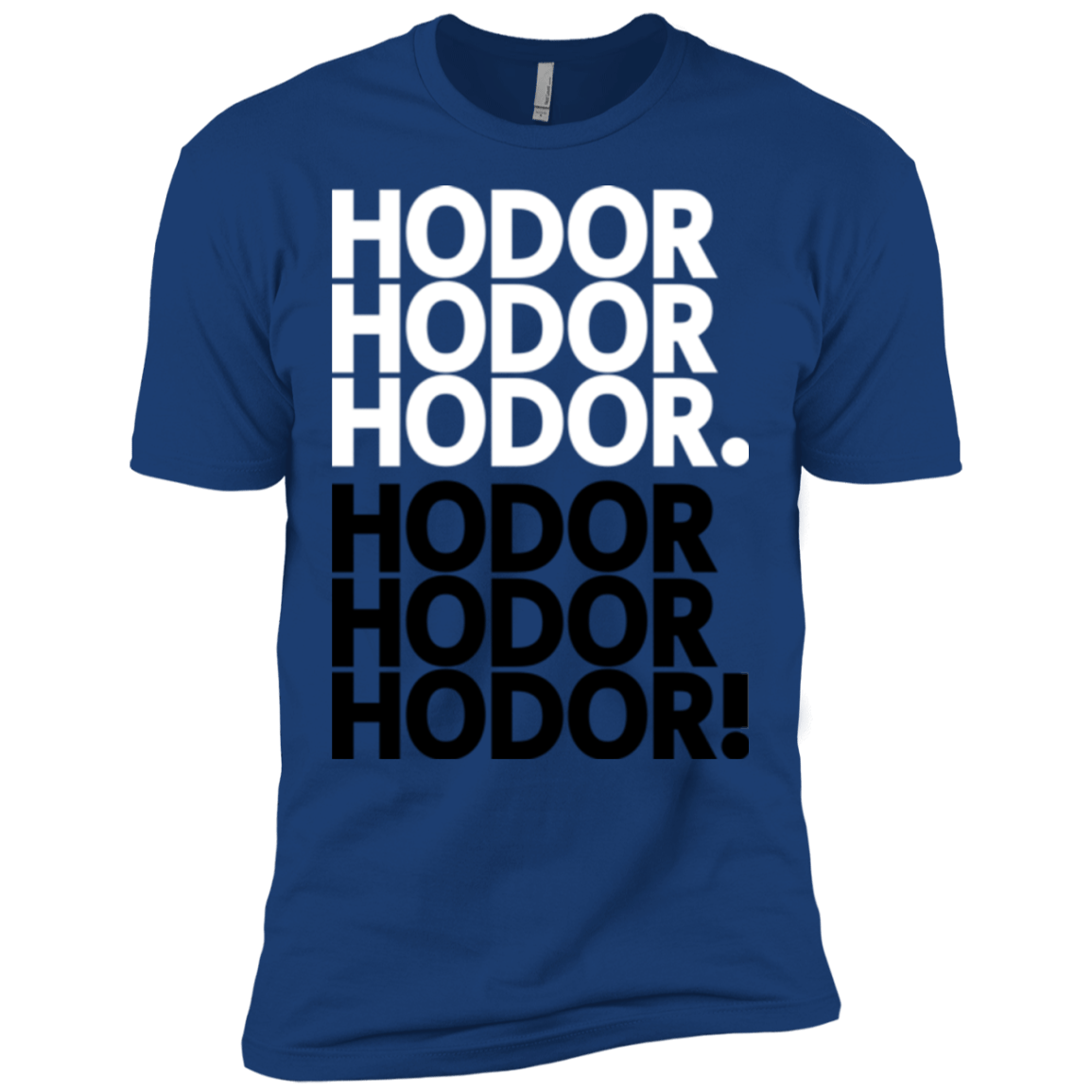 T-Shirts Royal / X-Small Get over it Hodor Men's Premium T-Shirt