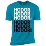 T-Shirts Turquoise / X-Small Get over it Hodor Men's Premium T-Shirt
