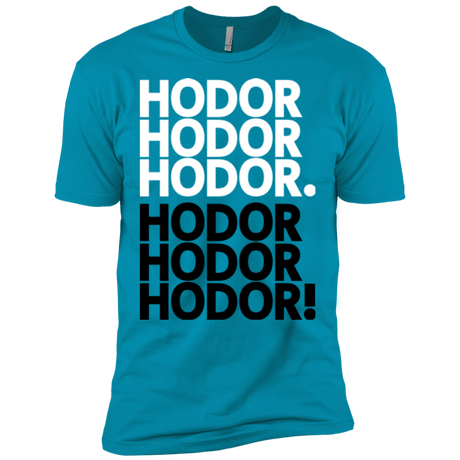 T-Shirts Turquoise / X-Small Get over it Hodor Men's Premium T-Shirt