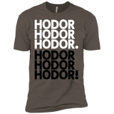 T-Shirts Warm Grey / X-Small Get over it Hodor Men's Premium T-Shirt