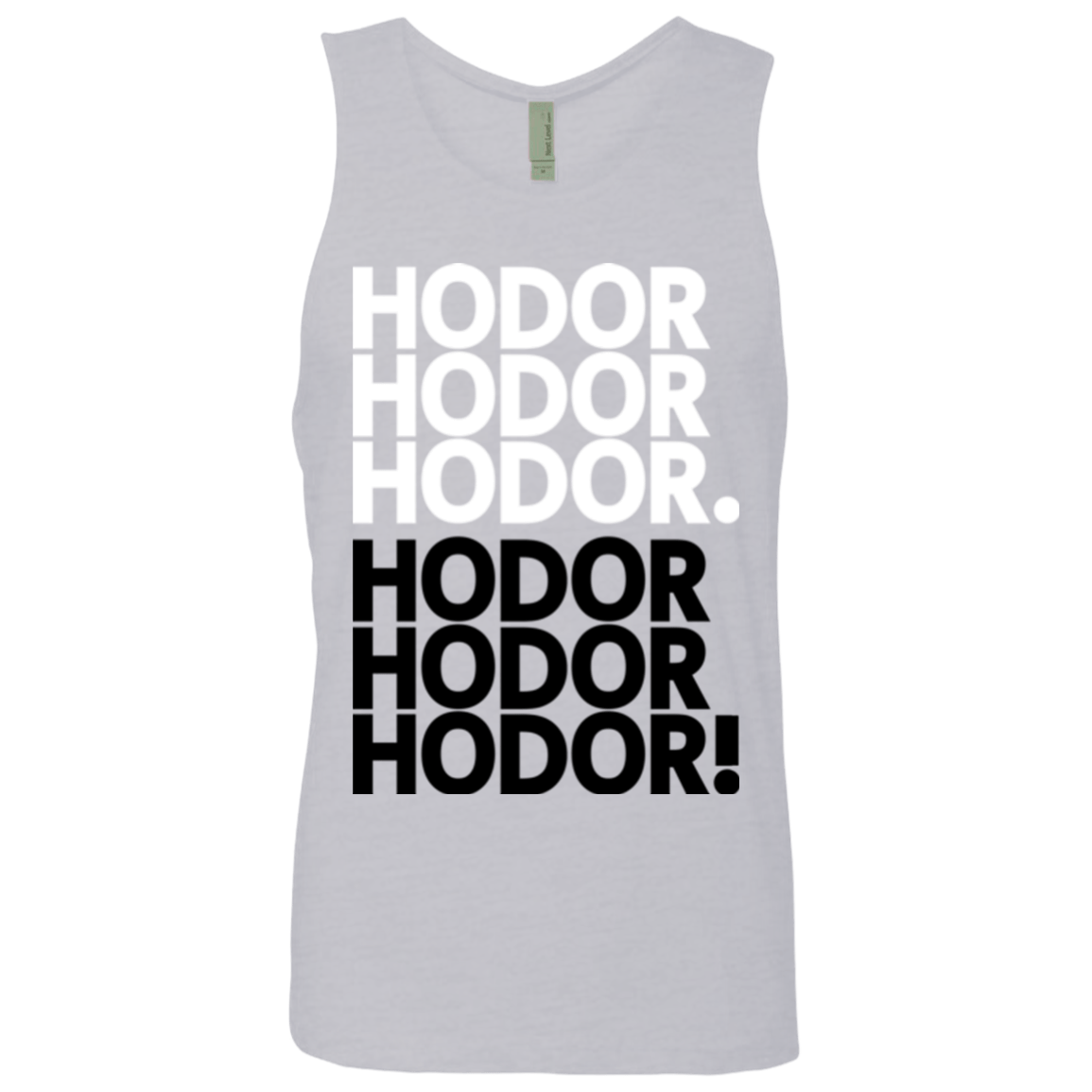 T-Shirts Heather Grey / Small Get over it Hodor Men's Premium Tank Top