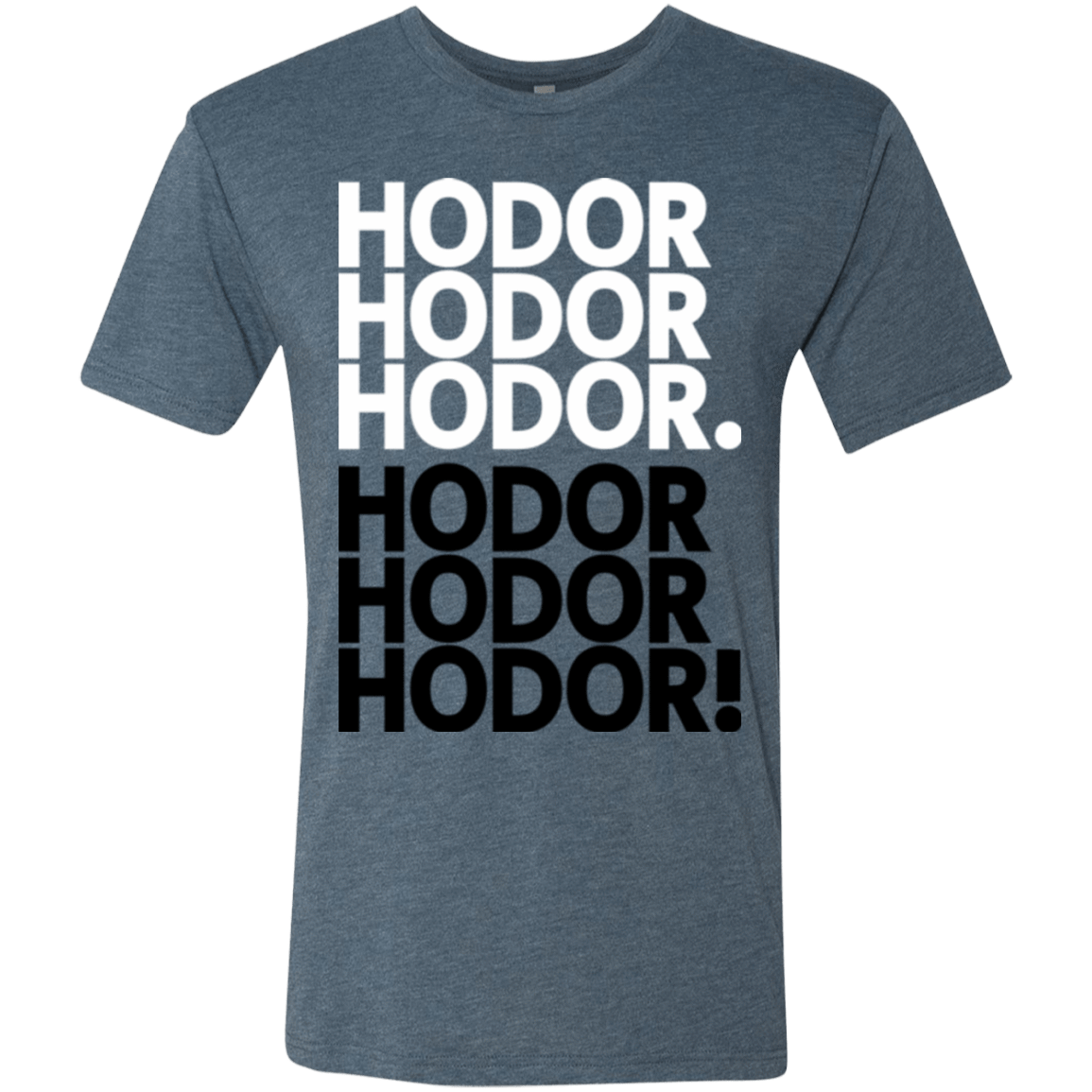 T-Shirts Indigo / Small Get over it Hodor Men's Triblend T-Shirt