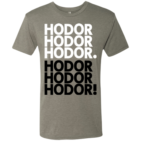 T-Shirts Venetian Grey / Small Get over it Hodor Men's Triblend T-Shirt