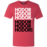 T-Shirts Vintage Red / Small Get over it Hodor Men's Triblend T-Shirt