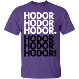 T-Shirts Purple / Small Get over it Hodor T-Shirt