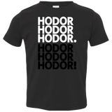 T-Shirts Black / 2T Get over it Hodor Toddler Premium T-Shirt