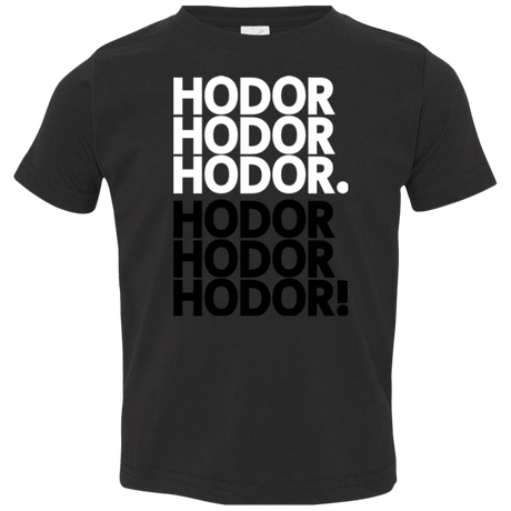 T-Shirts Black / 2T Get over it Hodor Toddler Premium T-Shirt