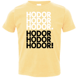 T-Shirts Butter / 2T Get over it Hodor Toddler Premium T-Shirt
