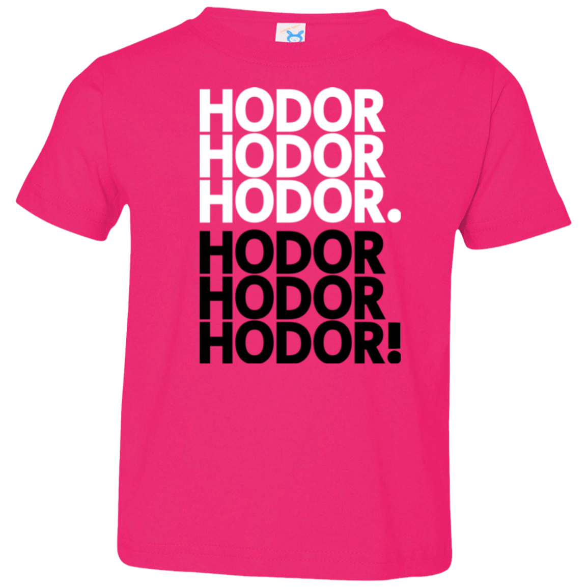 T-Shirts Hot Pink / 2T Get over it Hodor Toddler Premium T-Shirt